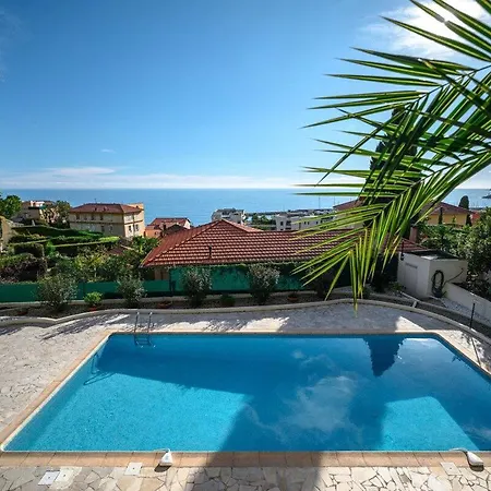 Nyaraló Le Cap Sud Residence Calme Piscine Vue Garavan