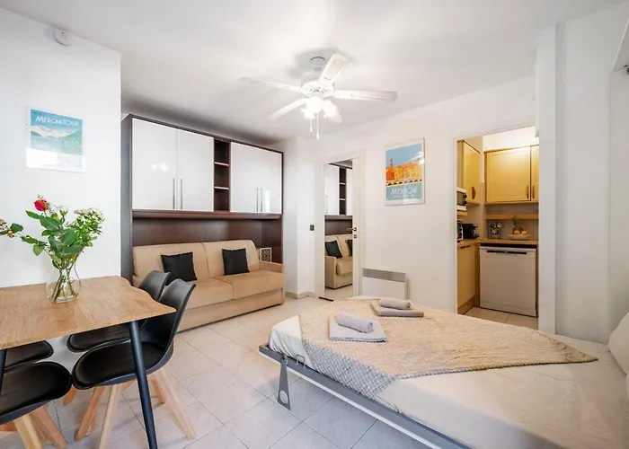 Le Cap Sud - Calme Piscine - Clim Balcon Apartment Menton