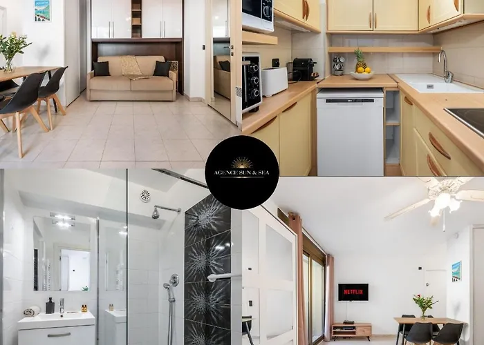 Le Cap Sud - Calme Piscine - Clim Balcon Apartment Menton